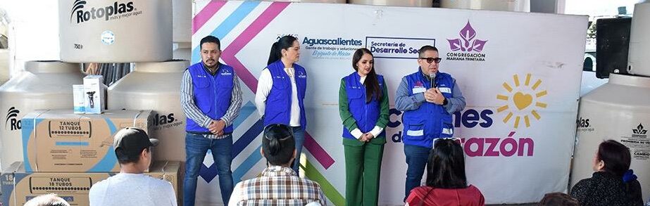 Con Acciones De Coraz N Familias De Aguascalientes Mejoran Su Calidad