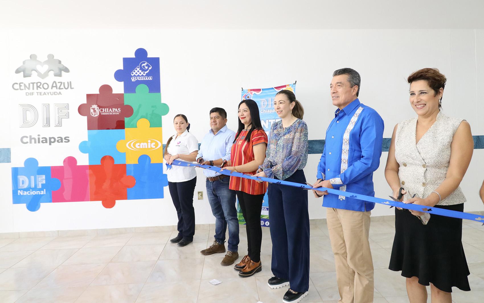 En Tuxtla, Rutilio Escandón inaugura “Centro Azul” para la atención del ...