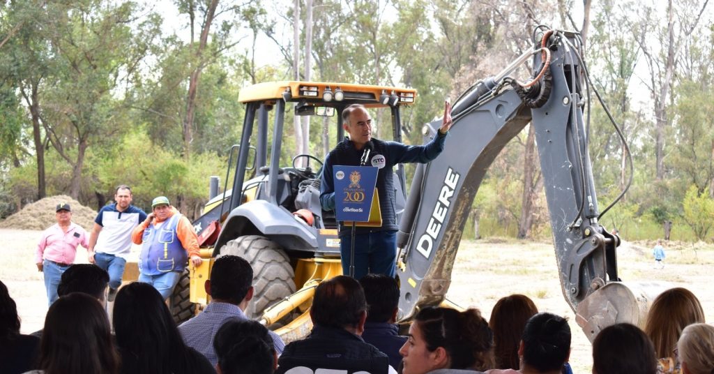 Inician trabajos de construcción de planta de tratamiento de aguas residuales en Guadalupe de Jalpa