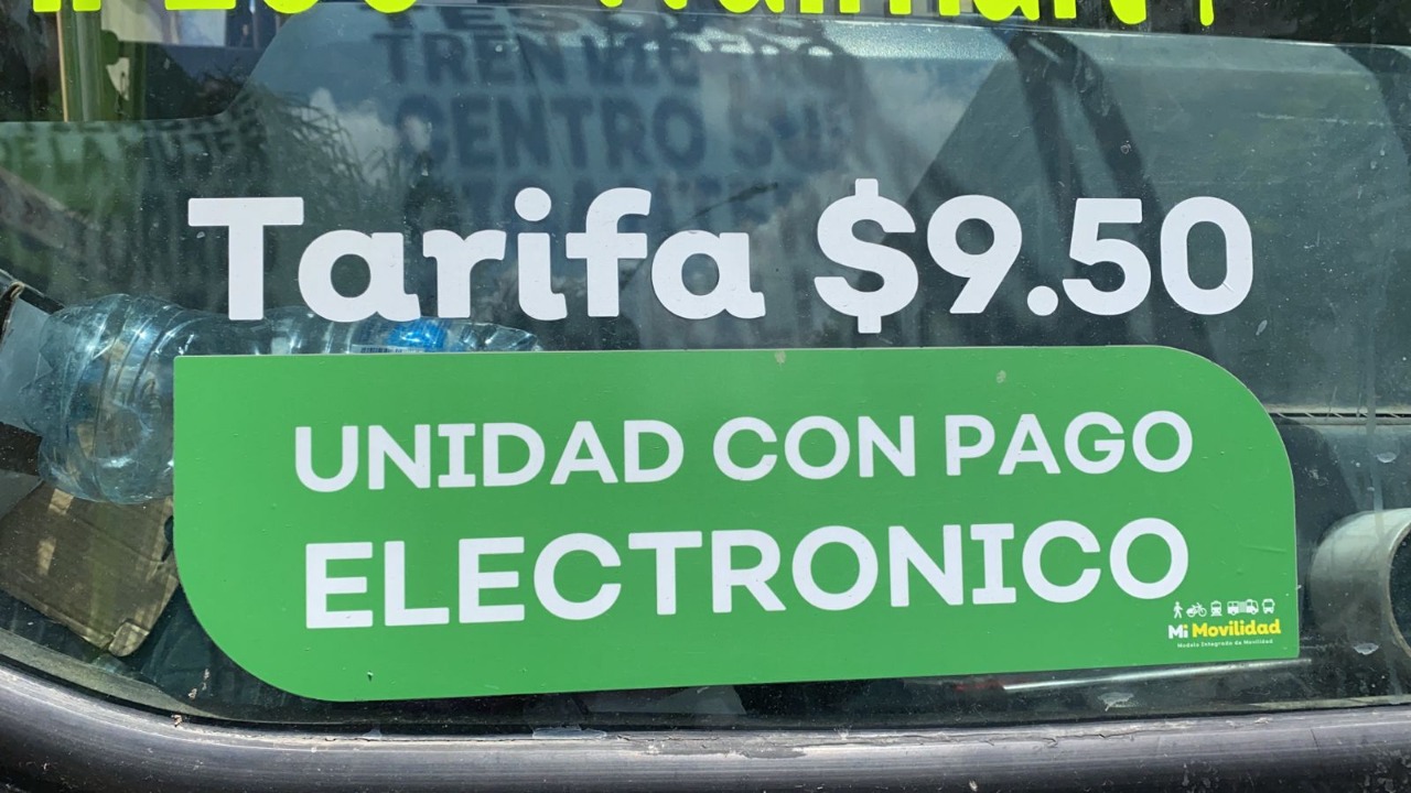 Pese a incremento del diésel y otros insumos, durante 2024 la tarifa del transporte público se mantendrá en $ 9.50