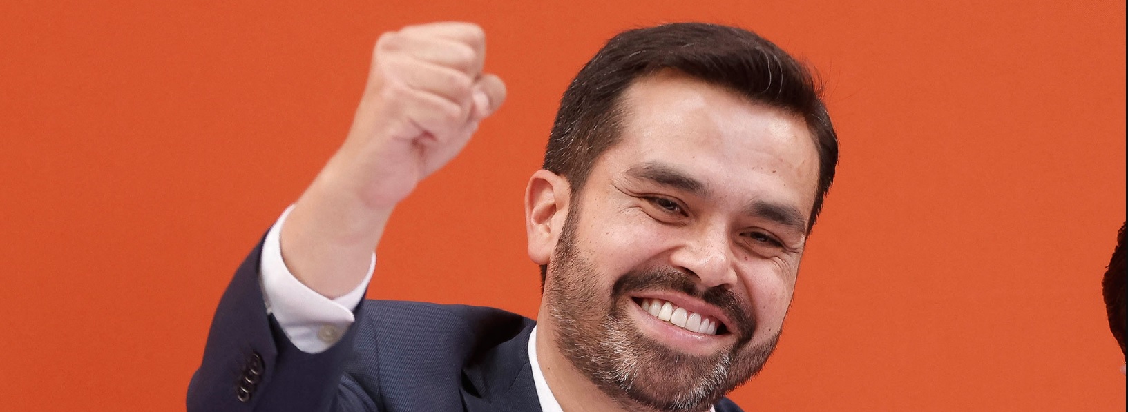 Jorge Álvarez Máynez se registra como candidato presidencial de Movimiento Ciudadano,