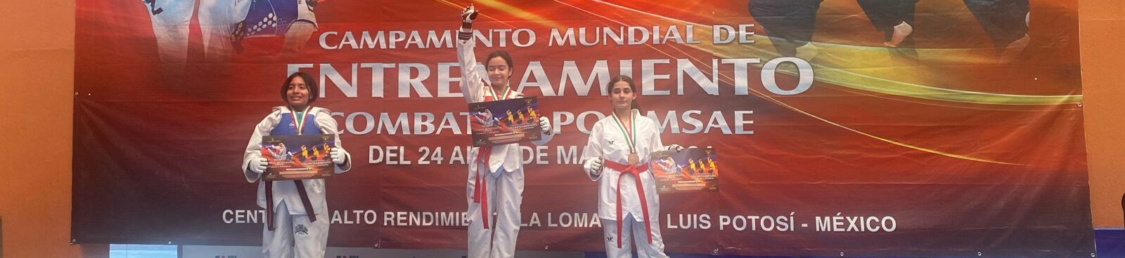 ATLETAS DE AGUASCALIENTES REGRESAN A CASA CON 29 MEDALLAS OBTENIDAS EN EL WORLD TAEKWONDO OPEN