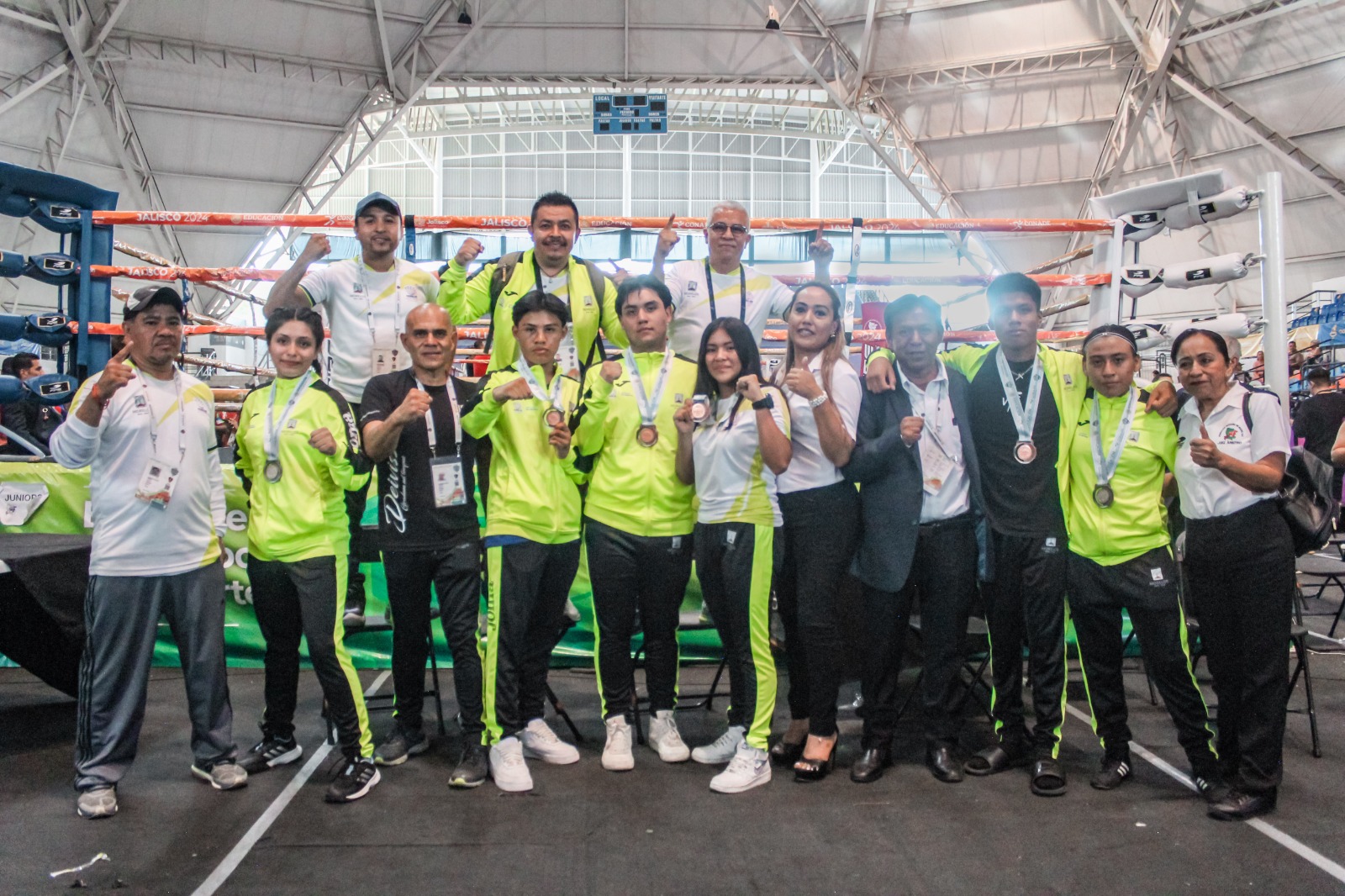 Selección morelense de boxeo se despide de Nacionales Conade 2024 con dos platas y cuatro bronces