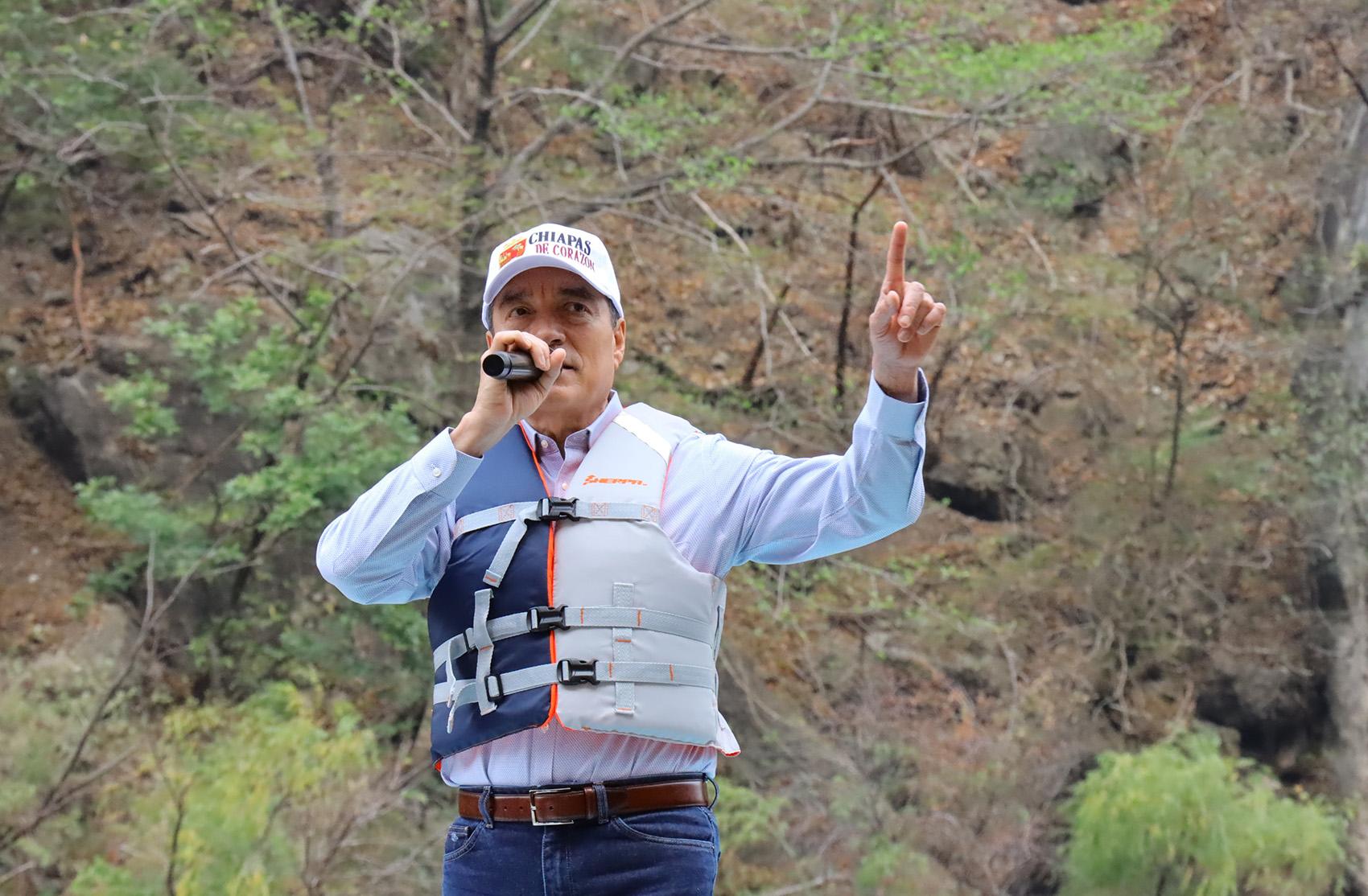 Continúan las acciones de limpieza permanente del Cañón del Sumidero