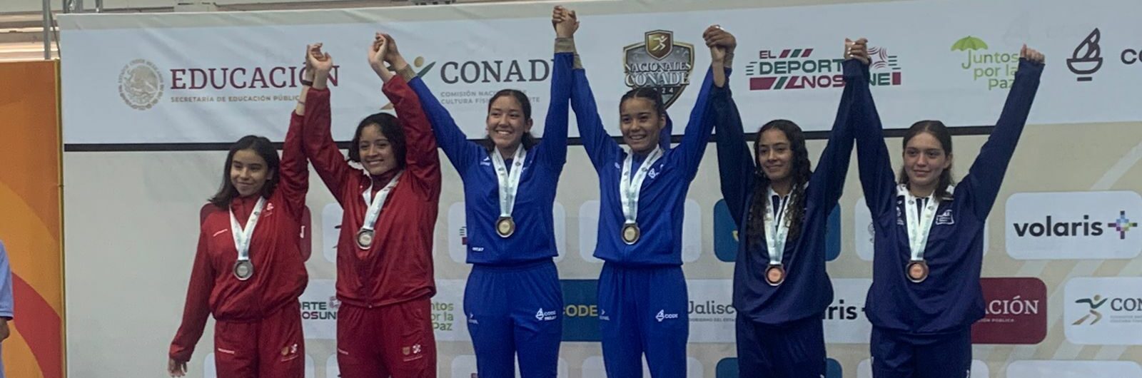 AGUASCALIENTES SUMA 6 MEDALLAS MÁS EN LOS JUEGOS NACIONALES CONADE 2024