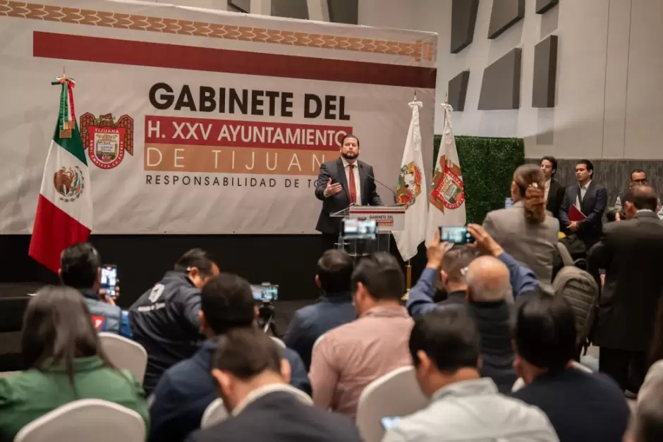 Ismael Burgueño presenta su Gabinete para el XXV Ayuntamiento de Tijuana